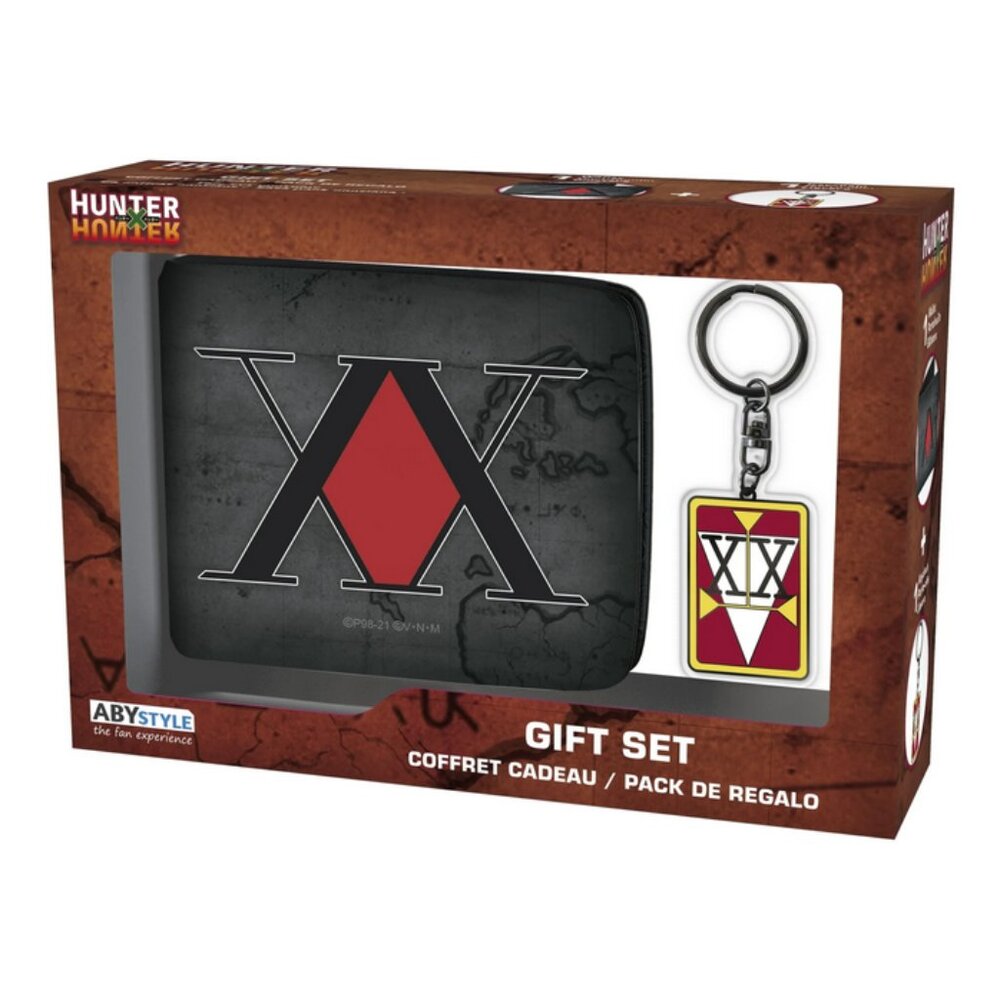 NWT Hunter x Hunter Gon Wallet & Keychain Gift Set | Anime Accessories for Fans